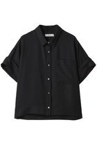 【エブール/ebure】のドライビエラ ショート丈シャツ 人気、トレンドファッション・服の通販 founy(ファニー) ファッション Fashion レディースファッション Fashion for Women トップス・カットソー Cut & Sew Tops シャツ・ブラウス・オフィスカジュアル Elegant Blouses & Button-Ups おすすめ Recommended / Our Picks なめらか Smooth, Silky Texture カフス Cuff Design ショルダー Shoulder, Shoulder Strap ショート Short, Short Length シルク Silk, 100% Silk スリーブ Sleeve, Long Sleeve / Short Sleeve ドロップ Drop Shoulder, Dropped Style 羽織 Haori, Light Jacket thumbnail ブラック|ID: prp329100004567703 ipo3291000000035764332