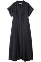 【エブール/ebure】のラミーツイル フレアワンピース 人気、トレンドファッション・服の通販 founy(ファニー) ファッション Fashion レディースファッション Fashion for Women ワンピース Dresses チュニック Tunic Tops & Dresses チュニック Tunic, Long Top フレア Flare, Flared リボン Ribbon, Bow |ID:prp329100004567705