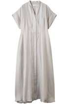 【エブール/ebure】のラミーツイル フレアワンピース ライトグレー|ID: prp329100004567705 ipo3291000000035450824