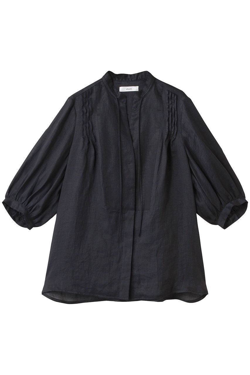 【エブール/ebure】の【6/6 0:00販売開始】ラミーツイル パフスリーブブラウス 人気、トレンドファッション・服の通販 founy(ファニー) 　ファッション　Fashion　レディースファッション　WOMEN　トップス・カットソー　Tops/Tshirt　シャツ/ブラウス　Shirts/Blouses　2025年　2025　シアー　Sheer　シルク　Silk　スリーブ　Sleeve　トレンド　Trend　バランス　Balance　フェミニン　Feminine　ロング　Long　エレガント 上品　Elegant　人気　Popularity　A/W・秋冬　Aw・Autumn/Winter・Fw・Fall-Winter　 other-1|ID: prp329100004567706 ipo3291000000032307966