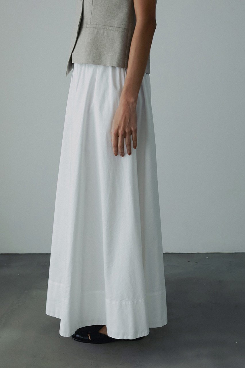 【ハー/HER.】の【6/5 12:00販売開始】コットンフレアスカート 人気、トレンドファッション・服の通販 founy(ファニー) 　ファッション　Fashion　レディースファッション　WOMEN　スカート　Skirt　Aライン/フレアスカート　Flared A-Line Skirts　ロングスカート　Long Skirt　フレア　Flare　ロング　Long　夏　Summer　NEW・新作・新着・新入荷　New Arrivals　other-4|ID: prp329100004567709 ipo3291000000032307990