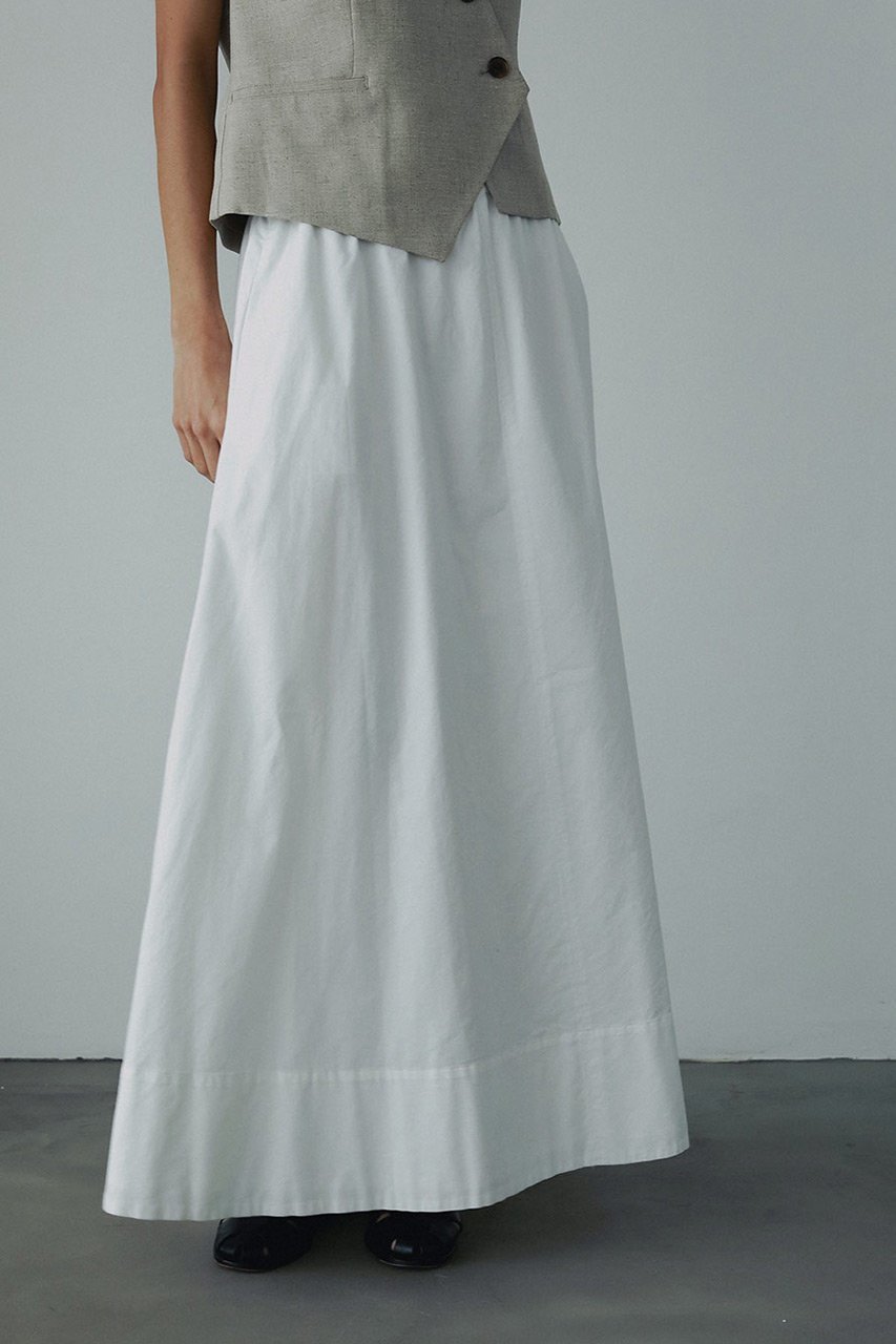 【ハー/HER.】の【6/5 12:00販売開始】コットンフレアスカート 人気、トレンドファッション・服の通販 founy(ファニー) 　ファッション　Fashion　レディースファッション　WOMEN　スカート　Skirt　Aライン/フレアスカート　Flared A-Line Skirts　ロングスカート　Long Skirt　フレア　Flare　ロング　Long　夏　Summer　NEW・新作・新着・新入荷　New Arrivals　other-8|ID: prp329100004567709 ipo3291000000032307994