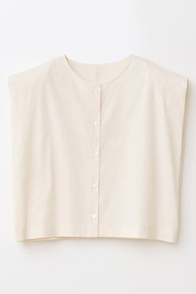 【ハー/HER.】の【6/5 12:00販売開始】ショルダータッククロップドブラウス 人気、トレンドファッション・服の通販 founy(ファニー) ファッション Fashion レディースファッション WOMEN トップス・カットソー Tops/Tshirt キャミソール / ノースリーブ No Sleeves シャツ/ブラウス Shirts/Blouses おすすめ Recommend セットアップ Set Up デニム Denim ノースリーブ No Sleeve ボトム Bottom リネン Linen NEW・新作・新着・新入荷 New Arrivals |ID:prp329100004567710