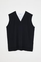 【エンフォルド/ENFOLD】のSLEEVELESS PULLOVER/プルオーバー ブラック|ID: prp329100004568663 ipo3291000000032321454