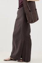 【ザ ストア バイ シー/THE STORE by C】のリネンストレートスカート チョコ|ID: prp329100004568664 ipo3291000000035557433