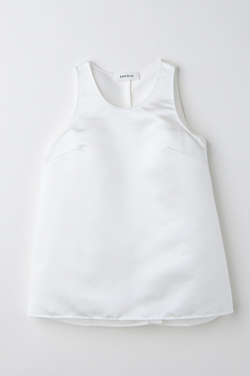【エンフォルド/ENFOLD】のFLARE TANK-TOPS/タンクトップ 人気、トレンドファッション・服の通販 founy(ファニー) 　ファッション　Fashion　レディースファッション　Ladies' Fashion Online　トップス・カットソー　Tops/Tshirt　キャミソール / ノースリーブ　No Sleeves　シャツ/ブラウス　Shirts/Blouses　ロング / Tシャツ　T-Shirts　カットソー　Cut and Sewn　おすすめ　Recommend　エレガント 上品　Elegant　キャミソール　Camisole　キュロット　Culottes　セットアップ　Set Up　タンク　Tank　再入荷　Restock/Back In Stock/Re Arrival　夏　Summer　 other-1|ID: prp329100004568669 ipo3291000000032321484