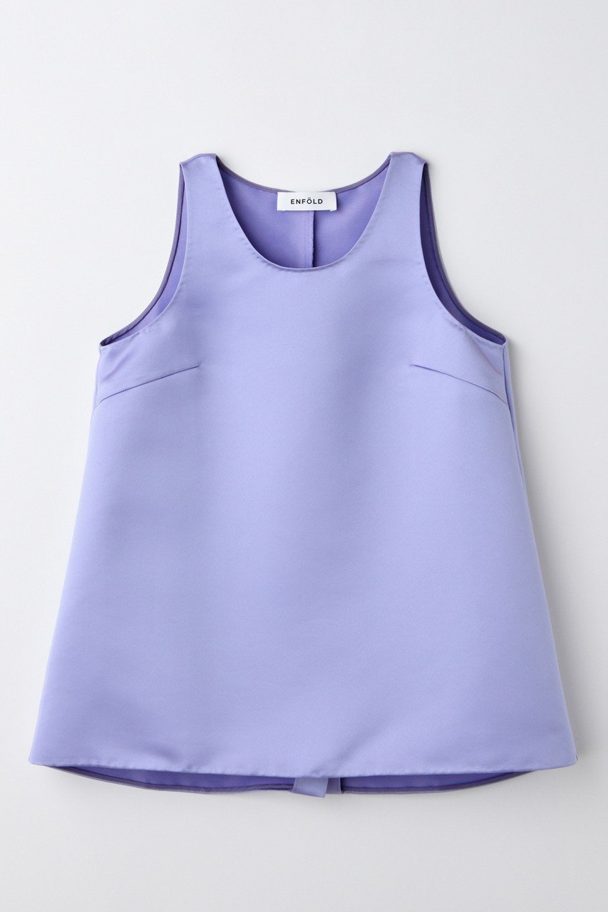 【エンフォルド/ENFOLD】のFLARE TANK-TOPS/タンクトップ インテリア・キッズ・メンズ・レディースファッション・服の通販 founy(ファニー) 　ファッション　Fashion　レディースファッション　Ladies' Fashion Online　トップス・カットソー　Tops/Tshirt　キャミソール / ノースリーブ　No Sleeves　シャツ/ブラウス　Shirts/Blouses　ロング / Tシャツ　T-Shirts　カットソー　Cut and Sewn　おすすめ　Recommend　エレガント 上品　Elegant　キャミソール　Camisole　キュロット　Culottes　セットアップ　Set Up　タンク　Tank　再入荷　Restock/Back In Stock/Re Arrival　夏　Summer　ライトパープル|ID: prp329100004568669 ipo3291000000032321487