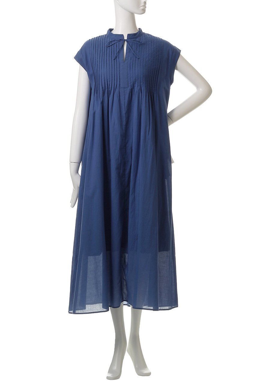 【スリー ドッツ/three dots】のコットンローン タックドレス 人気、トレンドファッション・服の通販 founy(ファニー) 　ファッション　Fashion　レディースファッション　WOMEN　ワンピース　Dress　ドレス　Party Dresses　チュニック　Tunic　サンダル　Sandals　シアー　Sheer　スニーカー　Sneakers　チュニック　Tunic　トレンド　Trend　ドレス　Dress　フレア　Flare　リボン　Ribbon　リュクス　Luxe　ロング　Long　エレガント 上品　Elegant　今季　This Season　夏　Summer　NEW・新作・新着・新入荷　New Arrivals　春　Spring　S/S・春夏　Ss・Spring/Summer　other-2|ID: prp329100004568670 ipo3291000000032321493