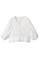 【スリー ドッツ/three dots】のコットンローン フレアカラー シャツ 人気、トレンドファッション・服の通販 founy(ファニー) ファッション Fashion レディースファッション WOMEN トップス・カットソー Tops/Tshirt シャツ/ブラウス Shirts/Blouses エレガント 上品 Elegant ギャザー Gather シアー Sheer スリーブ Sleeve ダウン Down デニム Denim トレンド Trend フレア Flare リュクス Luxe ロング Long NEW・新作・新着・新入荷 New Arrivals |ID:prp329100004568671
