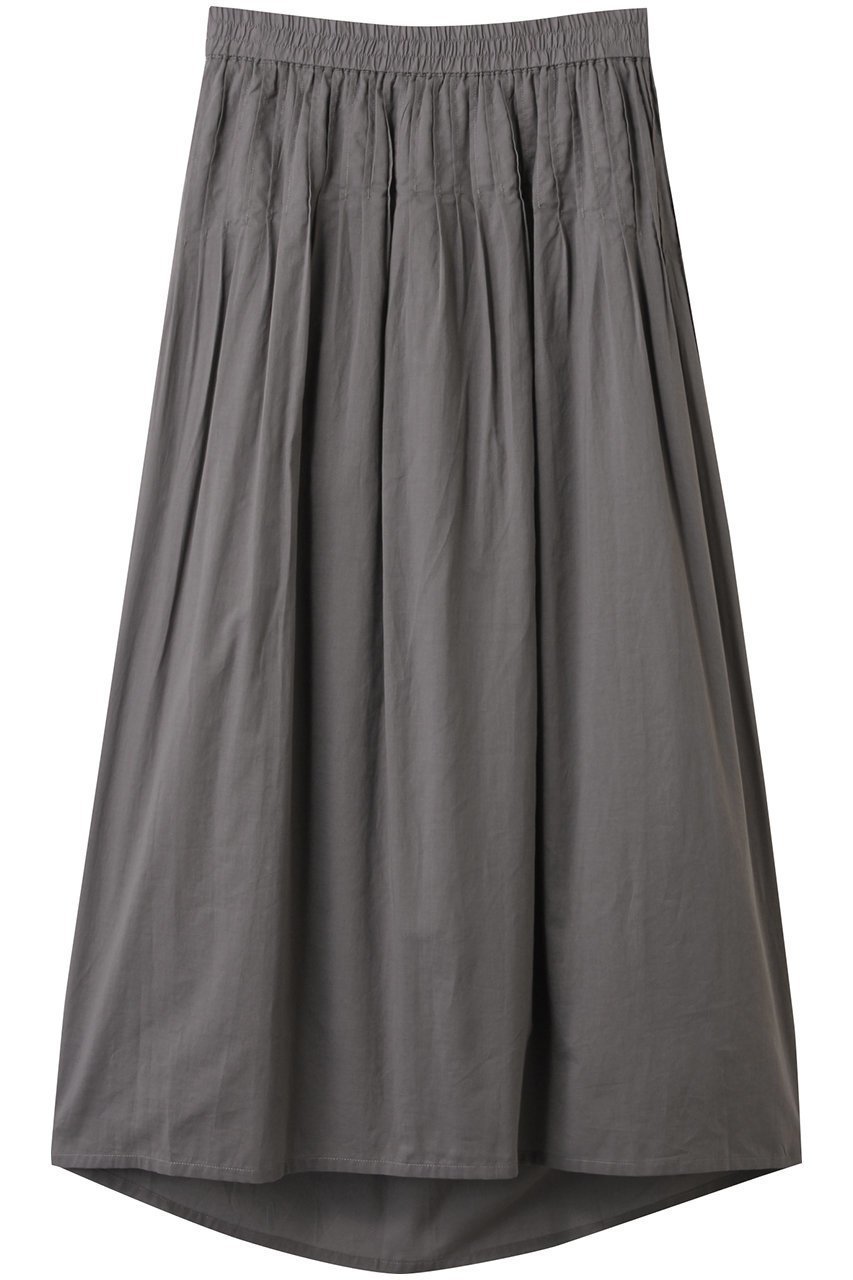 【スリー ドッツ/three dots】のCotton loan collar スカート インテリア・キッズ・メンズ・レディースファッション・服の通販 founy(ファニー) 　ファッション　Fashion　レディースファッション　Fashion for Women　スカート　Skirts　ロングスカート　Long Skirts / Maxi & Midi Skirts　シアー　Sheer, See-Through　シンプル　Simple, Minimal　トレンド　Trend, Trending Now　ボトム　Bottoms, Lower Wear　リュクス　Luxury, Elegant, High-End, Chic　ロング　Long, Long-Length　チャコール|ID: prp329100004568672 ipo3291000000036640908