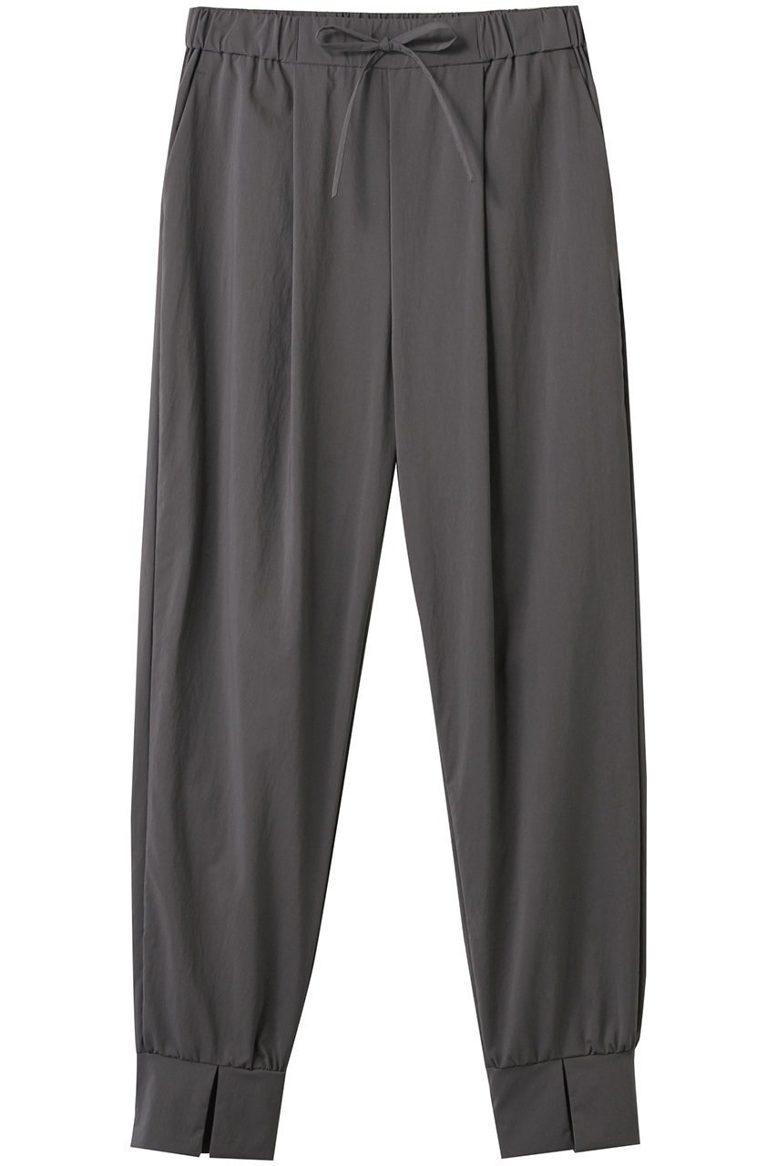 【スリー ドッツ/three dots】のシーサイドライン パンツ インテリア・キッズ・メンズ・レディースファッション・服の通販 founy(ファニー) 　ファッション　Fashion　レディースファッション　Fashion for Women　パンツ　Pants & Trousers　スリット　Slit, Slit Detail　フォルム　Silhouette, Form　旅行　Travel　チャコール|ID: prp329100004568675 ipo3291000000035889594