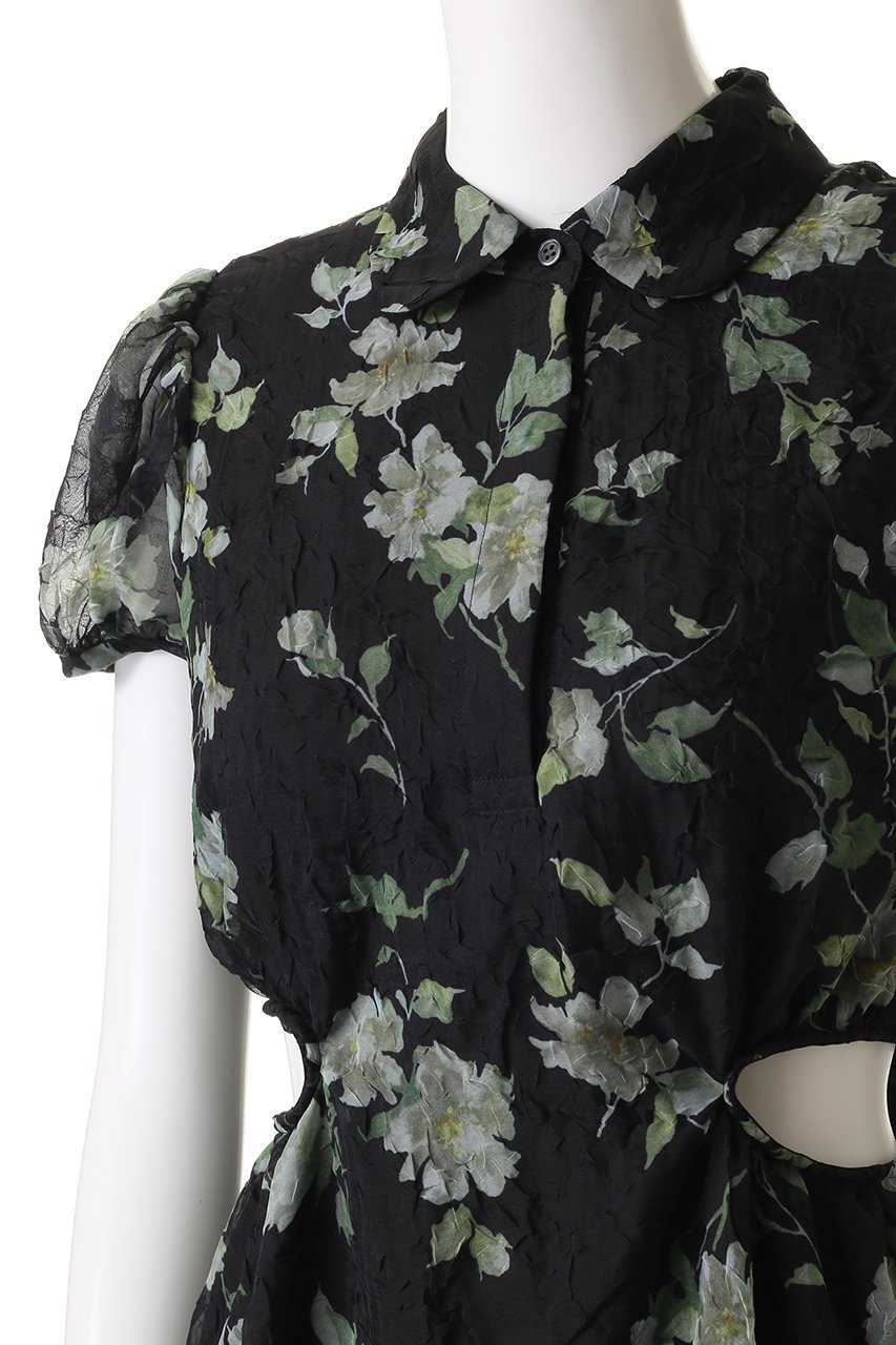 【クラネ/CLANE】のSHEER FLOWER MINI PUFF ONEPIECE/ワンピース 人気、トレンドファッション・服の通販 founy(ファニー) 　ファッション　Fashion　レディースファッション　WOMEN　ワンピース　Dress　チュニック　Tunic　おすすめ　Recommend　オケージョン　Occasion　シアー　Sheer　チュニック　Tunic　ロング　Long　夏　Summer　NEW・新作・新着・新入荷　New Arrivals　春　Spring　S/S・春夏　Ss・Spring/Summer　other-5|ID: prp329100004568677 ipo3291000000032321553