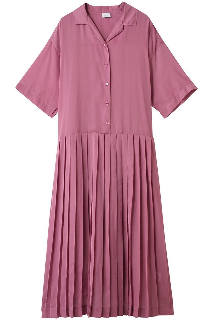 【マノフ/MANOF】のSHEER PLEATS ONE PIECE/ワンピース インテリア・キッズ・メンズ・レディースファッション・服の通販 founy(ファニー) https://founy.com/ ファッション Fashion レディースファッション WOMEN ワンピース Dress チュニック Tunic シアー Sheer チュニック Tunic プリーツ Pleats ロング Long NEW・新作・新着・新入荷 New Arrivals |ID: prp329100004568680 ipo3291000000032321568