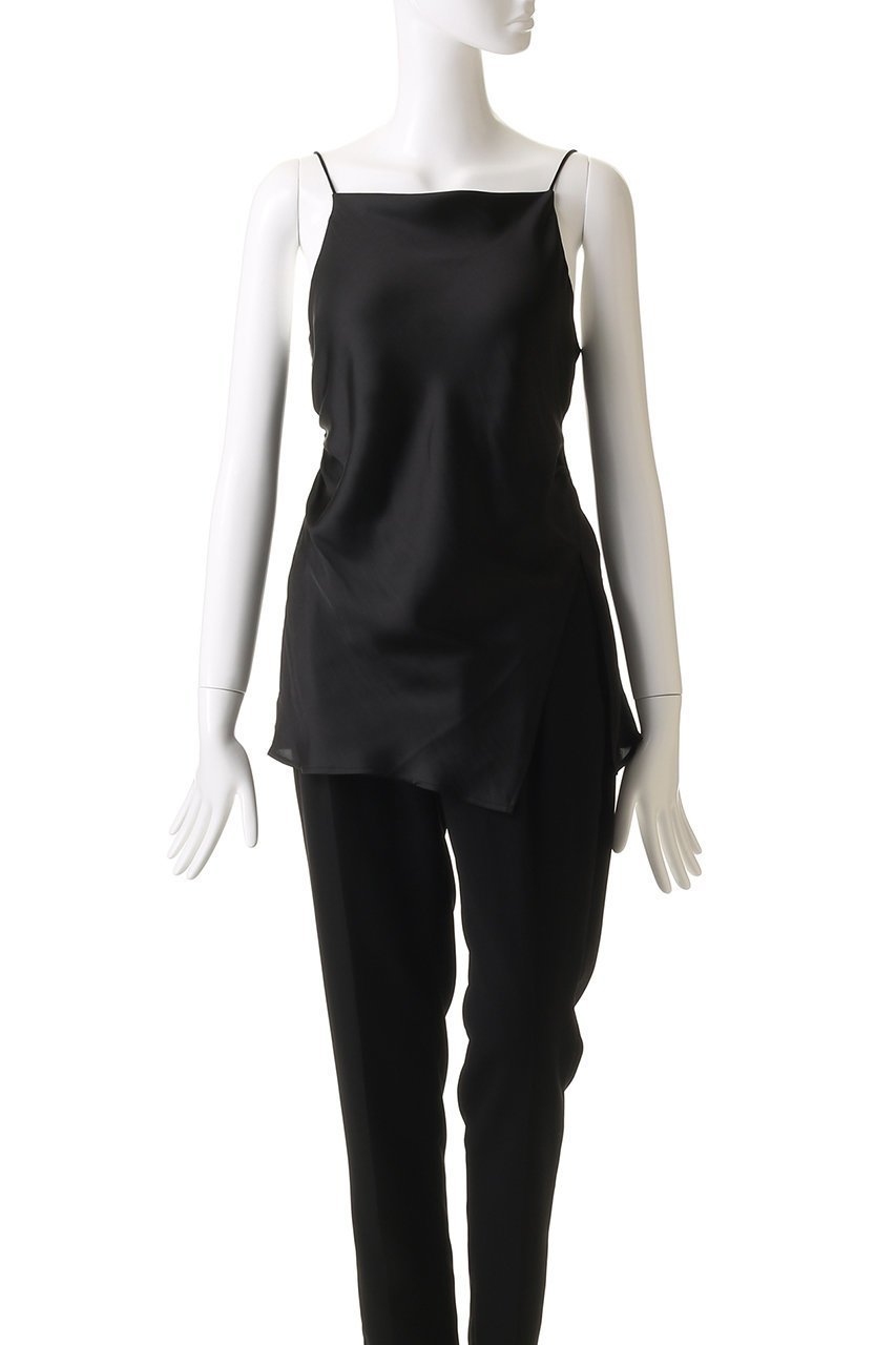 【クラネ/CLANE】のDRAPE SATIN CAMISOLE TOPS/キャミソール 人気、トレンドファッション・服の通販 founy(ファニー) 　ファッション　Fashion　レディースファッション　WOMEN　トップス・カットソー　Tops/Tshirt　キャミソール / ノースリーブ　No Sleeves　シャツ/ブラウス　Shirts/Blouses　おすすめ　Recommend　なめらか　Smooth　キャミソール　Camisole　サテン　Satin　シンプル　Simple　ドレープ　Drape　ノースリーブ　No Sleeve　エレガント 上品　Elegant　NEW・新作・新着・新入荷　New Arrivals　other-2|ID: prp329100004568681 ipo3291000000032321579