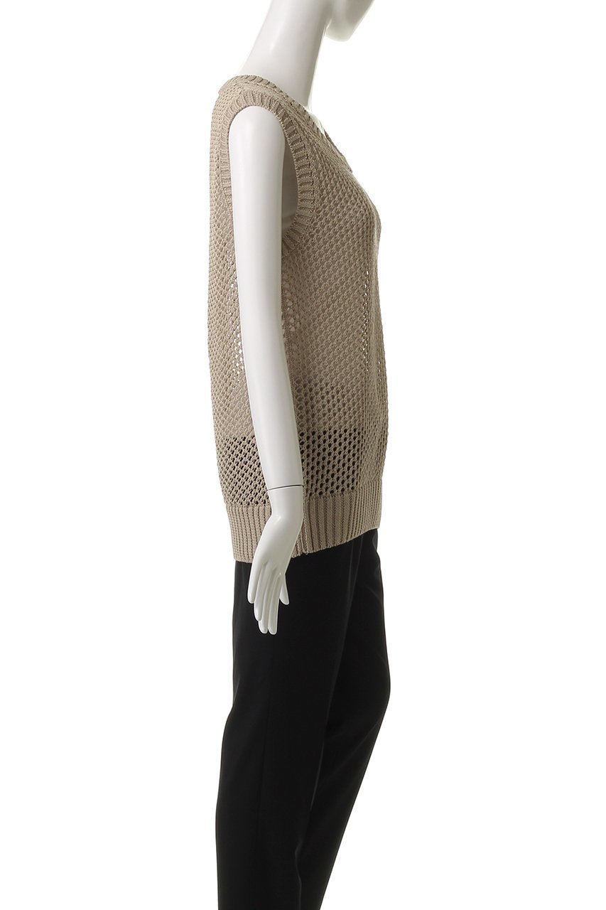 【ヒューエルミュージアム/hueLe Museum】の【STUMBLY】Gima Cotton Mesh Tank Knit 人気、トレンドファッション・服の通販 founy(ファニー) 　ファッション　Fashion　レディースファッション　WOMEN　トップス・カットソー　Tops/Tshirt　ニット　Knit Tops　キャミソール / ノースリーブ　No Sleeves　シャツ/ブラウス　Shirts/Blouses　ロング / Tシャツ　T-Shirts　カットソー　Cut and Sewn　キャミソール　Camisole　タンク　Tank　メッシュ　Mesh　夏　Summer　other-3|ID: prp329100004570010 ipo3291000000032334365