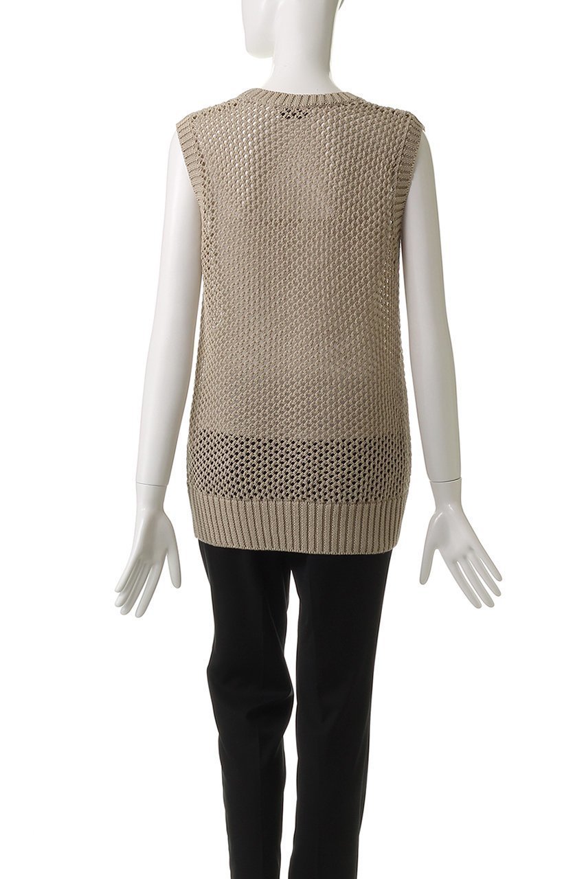【ヒューエルミュージアム/hueLe Museum】の【STUMBLY】Gima Cotton Mesh Tank Knit 人気、トレンドファッション・服の通販 founy(ファニー) 　ファッション　Fashion　レディースファッション　WOMEN　トップス・カットソー　Tops/Tshirt　ニット　Knit Tops　キャミソール / ノースリーブ　No Sleeves　シャツ/ブラウス　Shirts/Blouses　ロング / Tシャツ　T-Shirts　カットソー　Cut and Sewn　キャミソール　Camisole　タンク　Tank　メッシュ　Mesh　夏　Summer　other-4|ID: prp329100004570010 ipo3291000000032334366