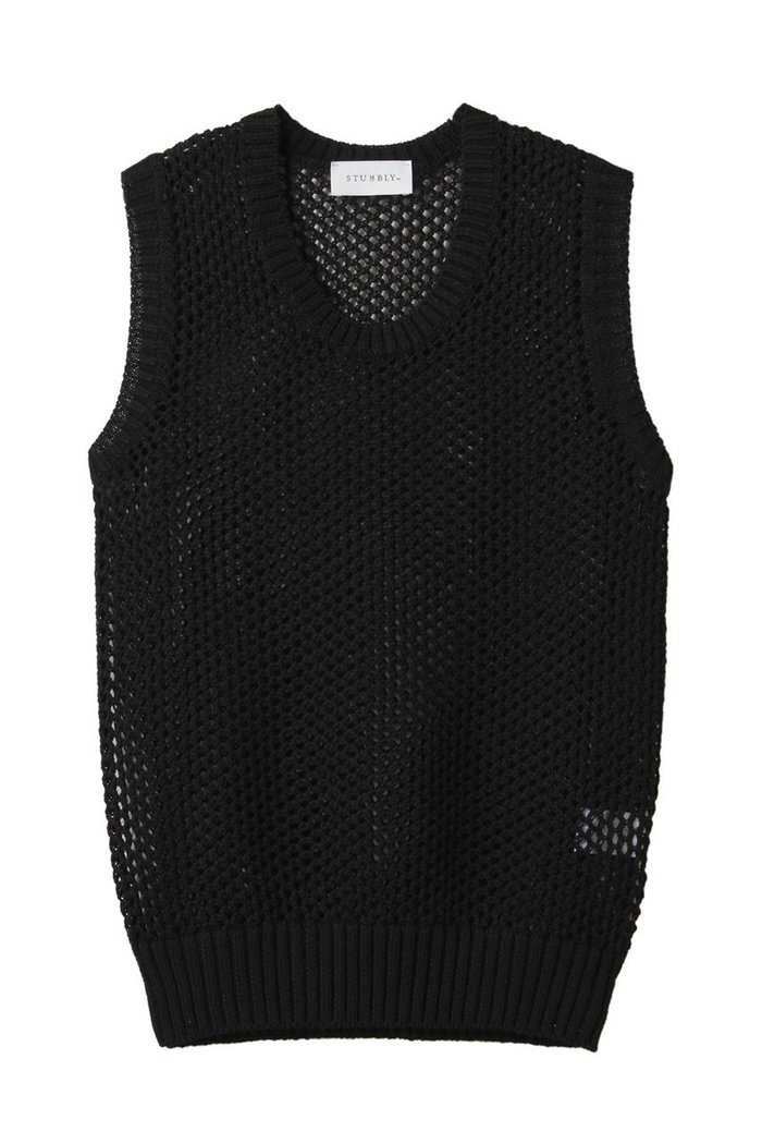 【ヒューエルミュージアム/hueLe Museum】の【STUMBLY】Gima Cotton Mesh Tank Knit インテリア・キッズ・メンズ・レディースファッション・服の通販 founy(ファニー) https://founy.com/ ファッション Fashion レディースファッション Fashion for Women トップス・カットソー Cut & Sew Tops ニット Knit Tops & Sweaters キャミソール&ノースリーブ Camisoles & Sleeveless Tops シャツ・ブラウス・オフィスカジュアル Elegant Blouses & Button-Ups ロングTシャツ・Tシャツ Longline T-Shirts & Tees カットソー・ベーシックTシャツ Cut-and-Sewn Tops / Stretch Tees & Basics キャミソール Camisole, Spaghetti Strap Top タンク Tank Top, Sleeveless Top メッシュ Mesh, Net Fabric 夏 Summer |ID: prp329100004570010 ipo3291000000032862053
