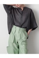 【ヒューエルミュージアム/hueLe Museum】の【STUMBLY】Volume Sleeve Shirts 人気、トレンドファッション・服の通販 founy(ファニー) ファッション Fashion レディースファッション WOMEN トップス・カットソー Tops/Tshirt シャツ/ブラウス Shirts/Blouses ボリュームスリーブ / フリル袖 Volume Sleeve カフス Cuffs コンパクト Compact ショート Short スリーブ Sleeve バランス Balance 半袖 Short Sleeve 夏 Summer |ID:prp329100004570014