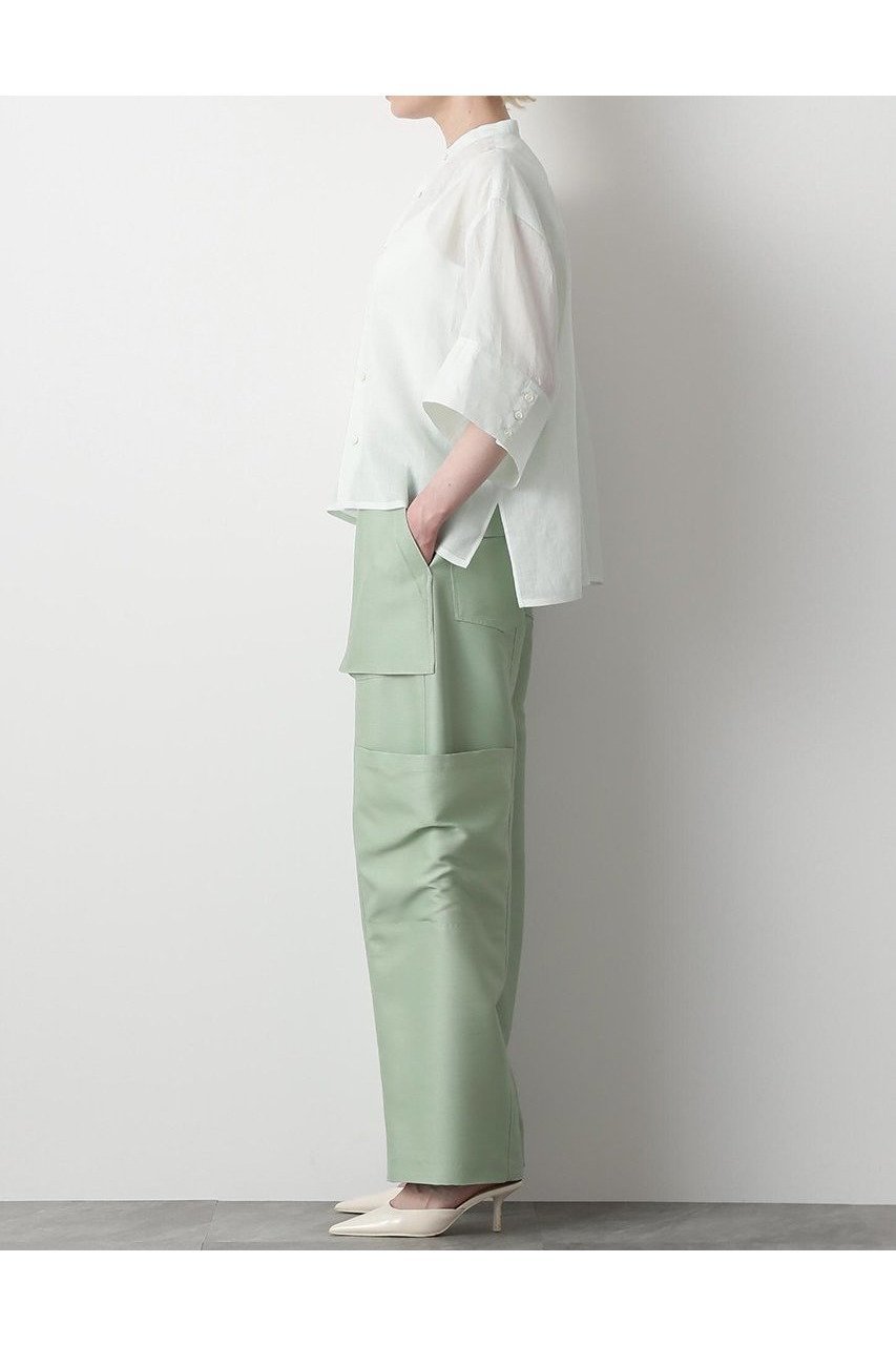 【ヒューエルミュージアム/hueLe Museum】の【STUMBLY】Volume Sleeve Shirts 人気、トレンドファッション・服の通販 founy(ファニー) 　ファッション　Fashion　レディースファッション　WOMEN　トップス・カットソー　Tops/Tshirt　シャツ/ブラウス　Shirts/Blouses　ボリュームスリーブ / フリル袖　Volume Sleeve　カフス　Cuffs　コンパクト　Compact　ショート　Short　スリーブ　Sleeve　バランス　Balance　半袖　Short Sleeve　夏　Summer　NEW・新作・新着・新入荷　New Arrivals　other-5|ID: prp329100004570014 ipo3291000000032334400