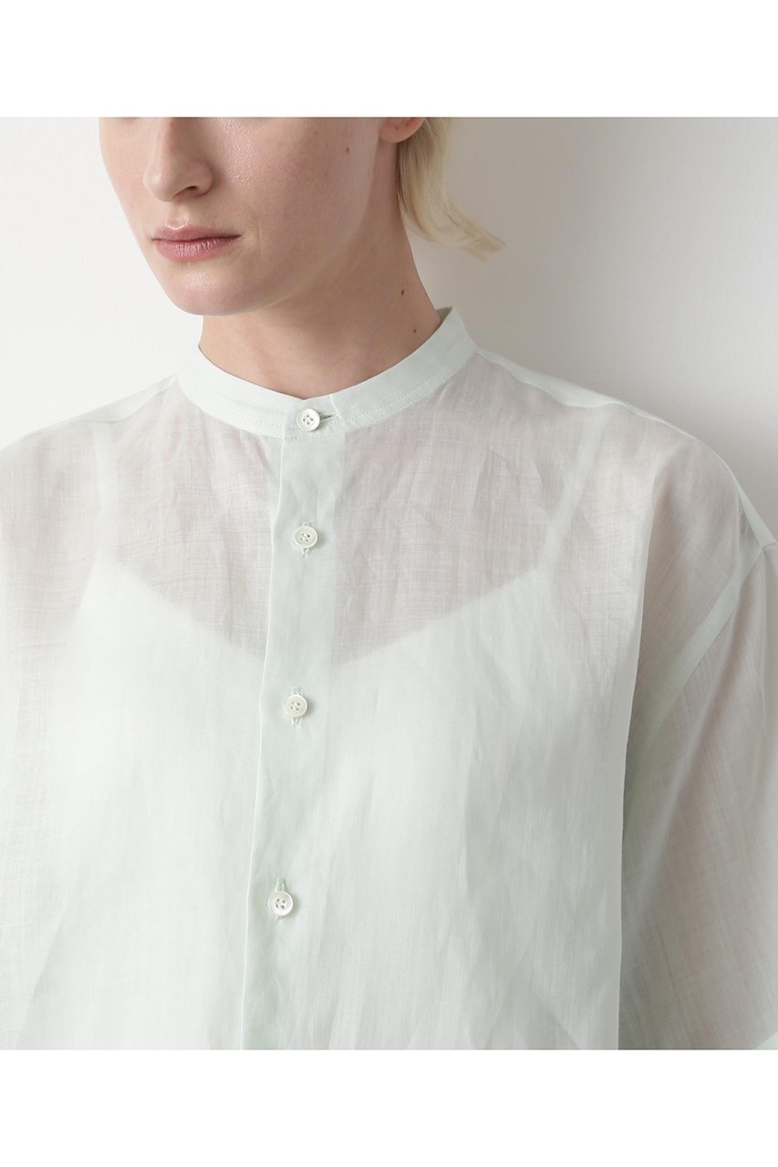 【ヒューエルミュージアム/hueLe Museum】の【STUMBLY】Volume Sleeve Shirts 人気、トレンドファッション・服の通販 founy(ファニー) 　ファッション　Fashion　レディースファッション　Fashion for Women　トップス・カットソー　Cut & Sew Tops　シャツ・ブラウス・オフィスカジュアル　Elegant Blouses & Button-Ups　ボリューム袖・フリルスリーブブラウス　Voluminous & Ruffle Sleeves / Puffy Sleeve Tops　カフス　Cuff Design　コンパクト　Compact, Small Size　ショート　Short, Short Length　スリーブ　Sleeve, Long Sleeve / Short Sleeve　バランス　Balance, Style Balance　半袖　Short Sleeve, Half Sleeve　夏　Summer　other-6|ID: prp329100004570014 ipo3291000000032835454
