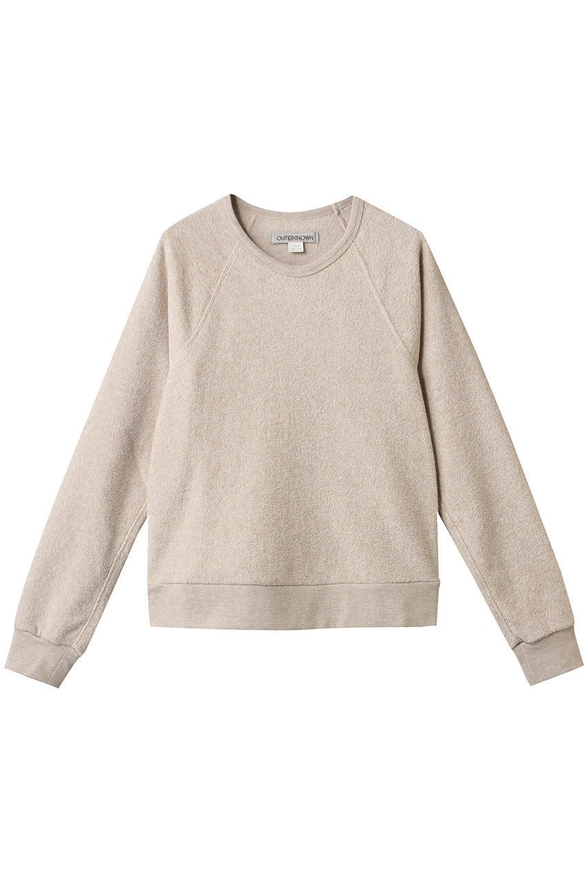 【アウターノウン/OUTERKNOWN】のHIGHTIDE パイルクルーネックスウェット 人気、トレンドファッション・服の通販 founy(ファニー) 　ファッション　Fashion　レディースファッション　WOMEN　トップス・カットソー　Tops/Tshirt　シャツ/ブラウス　Shirts/Blouses　パーカ　Sweats　ロング / Tシャツ　T-Shirts　スウェット　Sweat　カットソー　Cut and Sewn　アウトドア　Outdoor　コンパクト　Compact　ボトム　Bottom　定番　Standard　NEW・新作・新着・新入荷　New Arrivals　 other-1|ID: prp329100004570015 ipo3291000000032334404