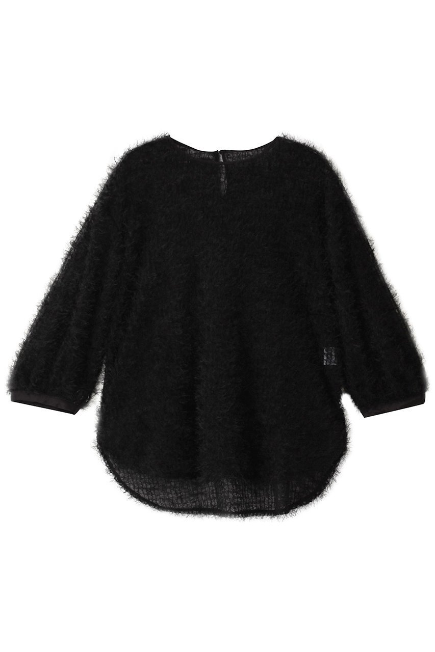【フローレント/FLORENT】のフェザー チュール トップス インテリア・キッズ・メンズ・レディースファッション・服の通販 founy(ファニー) 　ファッション　Fashion　レディースファッション　WOMEN　トップス・カットソー　Tops/Tshirt　シャツ/ブラウス　Shirts/Blouses　2025年　2025　ショート　Short　スリーブ　Sleeve　チュール　Tulle　トレンド　Trend　バランス　Balance　フェザー　Feather　A/W・秋冬　Aw・Autumn/Winter・Fw・Fall-Winter　ブラック|ID: prp329100004570017 ipo3291000000032334418