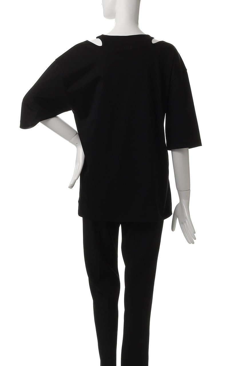 【ルームエイト/Room no.8】のSMOOTH コットン ネックオープントップス 人気、トレンドファッション・服の通販 founy(ファニー) 　ファッション　Fashion　レディースファッション　WOMEN　トップス・カットソー　Tops/Tshirt　シャツ/ブラウス　Shirts/Blouses　ロング / Tシャツ　T-Shirts　カットソー　Cut and Sewn　なめらか　Smooth　インナー　Inner　カッティング　Cutting　ショート　Short　ジャケット　Jacket　スリーブ　Sleeve　NEW・新作・新着・新入荷　New Arrivals　other-4|ID: prp329100004570022 ipo3291000000032334450