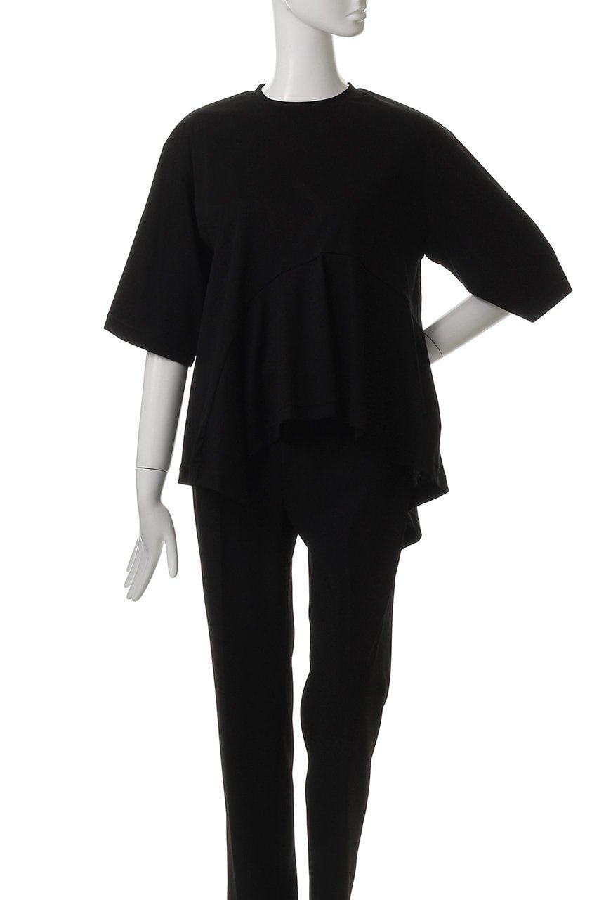 【ルームエイト/Room no.8】のSMOOTH コットンドレープトップス 人気、トレンドファッション・服の通販 founy(ファニー) 　ファッション　Fashion　レディースファッション　WOMEN　トップス・カットソー　Tops/Tshirt　シャツ/ブラウス　Shirts/Blouses　ロング / Tシャツ　T-Shirts　カットソー　Cut and Sewn　ショート　Short　スリーブ　Sleeve　ドレープ　Drape　フロント　Front　リラックス　Relax　夏　Summer　NEW・新作・新着・新入荷　New Arrivals　other-2|ID: prp329100004570023 ipo3291000000032334459
