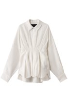 【ルームエイト/Room no.8】の【Room no.8 BLACK】LINENポプリン タッキングプルオーバー ホワイト|ID: prp329100004570024 ipo3291000000036046452