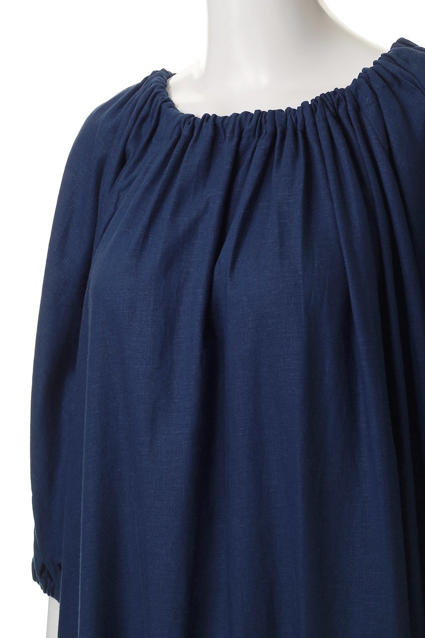 【ガリャルダガランテ/GALLARDAGALANTE】のギャザーボリュームワンピース 人気、トレンドファッション・服の通販 founy(ファニー) 　ファッション　Fashion　レディースファッション　Fashion for Women　ワンピース　Dresses　チュニック　Tunic Tops & Dresses　チュニック　Tunic, Long Top　ロング　Long, Long-Length　エレガント 上品　Elegant　other-5|ID: prp329100004570025 ipo3291000000035560148