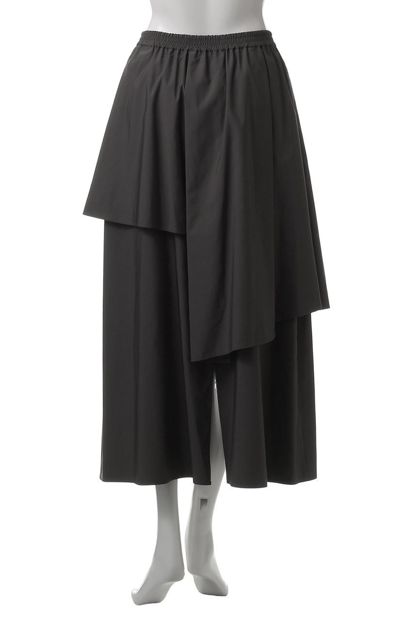 【ランバン オン ブルー/LANVIN en Bleu】のアシンメトリーレイヤードスカート 人気、トレンドファッション・服の通販 founy(ファニー) 　ファッション　Fashion　レディースファッション　Fashion for Women　スカート　Skirts　ロングスカート　Long Skirts / Maxi & Midi Skirts　アシンメトリー　Asymmetrical Style　クロップド　Cropped, Short Length　コンパクト　Compact, Small Size　ロング　Long, Long-Length　other-4|ID: prp329100004570027 ipo3291000000032334493