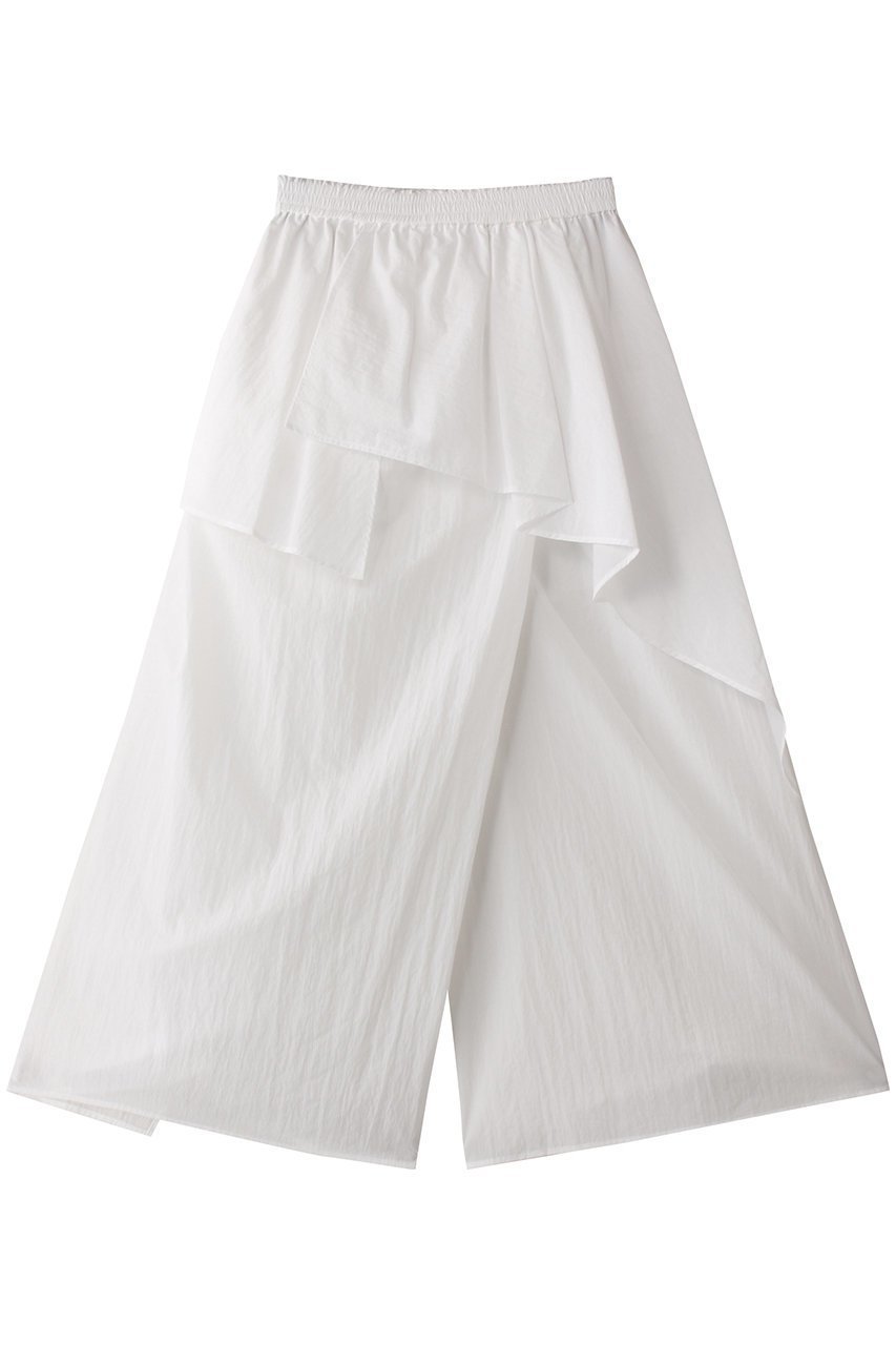 【ランバン オン ブルー/LANVIN en Bleu】のはっ水ナイロンラッフルパンツ インテリア・キッズ・メンズ・レディースファッション・服の通販 founy(ファニー) ファッション Fashion レディースファッション Fashion for Women パンツ Pants & Trousers おすすめ Recommended / Our Picks コンパクト Compact, Small Size リラックス Relax, Relaxed Fit オフ|ID: prp329100004570028 ipo3291000000032793779