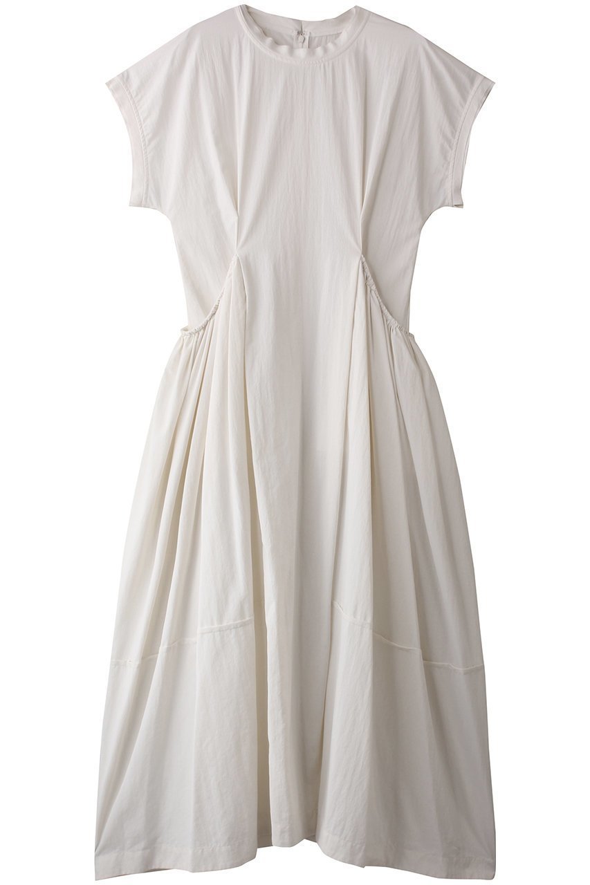 【ランバン オン ブルー/LANVIN en Bleu】のナイロンタスランギャザーワンピース インテリア・キッズ・メンズ・レディースファッション・服の通販 founy(ファニー) ファッション Fashion レディースファッション Fashion for Women ワンピース Dresses チュニック Tunic Tops & Dresses ギャザー Gathered, Ruffled チュニック Tunic, Long Top ロング Long, Long-Length 軽量 Lightweight, Ultra Light オフ|ID: prp329100004570030 ipo3291000000035450853