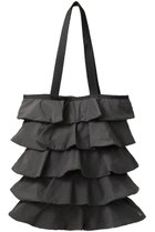 【ランバン オン ブルー/LANVIN en Bleu】のフリルティアードトートバッグ グレー|ID: prp329100004570031 ipo3291000000035865960