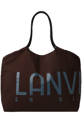 【ランバン オン ブルー/LANVIN en Bleu】 ロゴドロストトートバッグ人気、トレンドファッション・服の通販 founy(ファニー) ファッション Fashion レディースファッション Fashion for Women バッグ Bags ポケット Pocket, Pocket Detail |ID:prp329100004570033