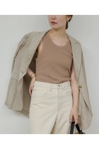 【ガリャルダガランテ/GALLARDAGALANTE】のリブタンクトップ2 人気、トレンドファッション・服の通販 founy(ファニー) ファッション Fashion レディースファッション WOMEN トップス・カットソー Tops/Tshirt キャミソール / ノースリーブ No Sleeves シャツ/ブラウス Shirts/Blouses ロング / Tシャツ T-Shirts カットソー Cut and Sewn キャミソール Camisole タンク Tank NEW・新作・新着・新入荷 New Arrivals thumbnail モカ|ID: prp329100004570042 ipo3291000000032334621