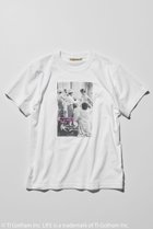 【カレンソロジー/Curensology】の【LIFE PICTURE COLLECTION】別注CHTシャツ(タテ) 人気、トレンドファッション・服の通販 founy(ファニー) ファッション Fashion レディースファッション WOMEN トップス・カットソー Tops/Tshirt シャツ/ブラウス Shirts/Blouses ロング / Tシャツ T-Shirts カットソー Cut and Sewn おすすめ Recommend アクセサリー Accessories インナー Inner カットソー Cut And Sew ショート Short シンプル Simple ジャケット Jacket スペシャル Special スリーブ Sleeve フロント Front プリント Print モノトーン Monotone 別注 Special Order 夏 Summer NEW・新作・新着・新入荷 New Arrivals 春 Spring 洗える Washable thumbnail ホワイト|ID: prp329100004570047 ipo3291000000032334657