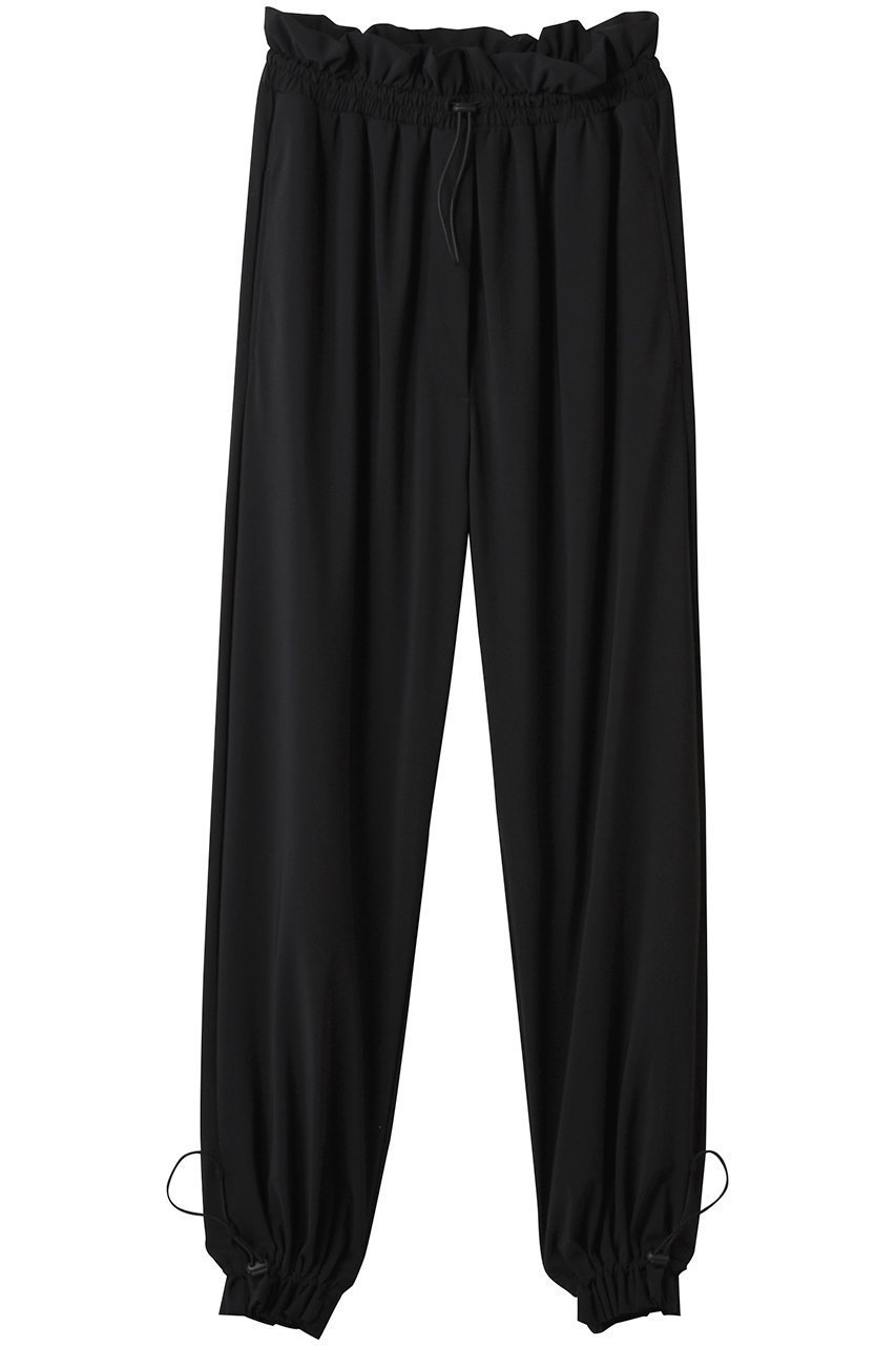 【アルアバイル/allureville】の【SPEED】 SFギャザーパンツ インテリア・キッズ・メンズ・レディースファッション・服の通販 founy(ファニー) 　ファッション　Fashion　レディースファッション　Fashion for Women　パンツ　Pants & Trousers　アウトドア　Outdoor Clothing　ギャザー　Gathered, Ruffled　ストレッチ　Stretch, Stretchy Fabric　ドローコード　Drawcord, Drawstring Cord　フィット　Fit, Slim Fit　フォルム　Silhouette, Form　リゾート　Resort, Vacation Style　ブラック|ID: prp329100004570055 ipo3291000000036640915