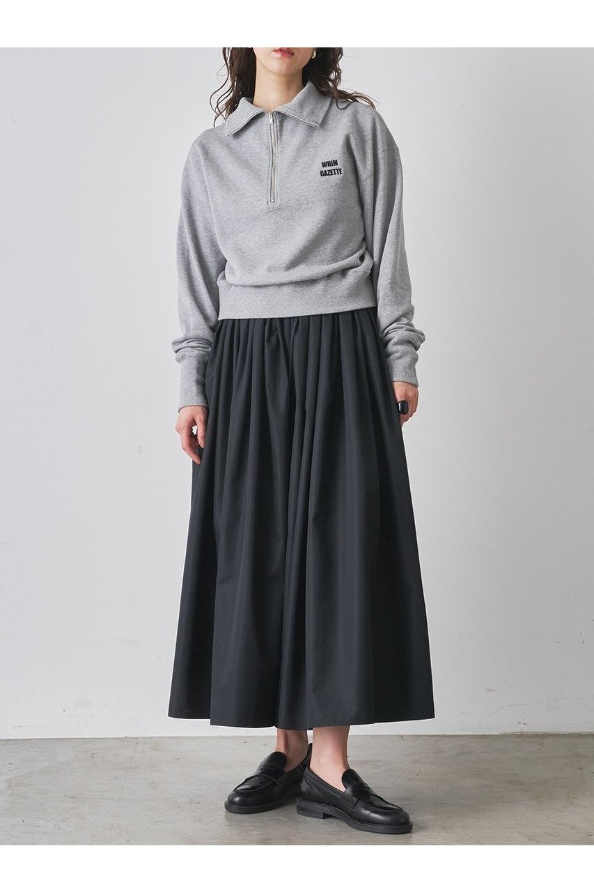 【ウィムガゼット/Whim Gazette】のドッキングワンピース 人気、トレンドファッション・服の通販 founy(ファニー) 　ファッション　Fashion　レディースファッション　WOMEN　ワンピース　Dress　チュニック　Tunic　ギャザー　Gather　ジップアップ　Zip Up　タフタ　Taffeta　タンク　Tank　チュニック　Tunic　ドッキング　Docking　ロング　Long　おすすめ　Recommend　NEW・新作・新着・新入荷　New Arrivals　other-5|ID: prp329100004570057 ipo3291000000032334730