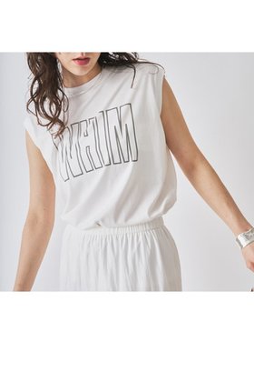 【ウィムガゼット/Whim Gazette】 ノースリーブロゴTシャツ人気、トレンドファッション・服の通販 founy(ファニー) ファッション Fashion レディースファッション WOMEN トップス・カットソー Tops/Tshirt キャミソール / ノースリーブ No Sleeves シャツ/ブラウス Shirts/Blouses ロング / Tシャツ T-Shirts カットソー Cut and Sewn キャミソール Camisole コンパクト Compact タンク Tank ノースリーブ No Sleeve バランス Balance ベビー Baby ベーシック Basic NEW・新作・新着・新入荷 New Arrivals |ID:prp329100004570062