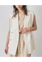 【ウィムガゼット/Whim Gazette】のダックダブルジレ 人気、トレンドファッション・服の通販 founy(ファニー) ファッション Fashion レディースファッション WOMEN アウター Coat Outerwear ジャケット Jackets おすすめ Recommend ジャケット Jacket セットアップ Set Up バランス Balance ベスト Vest ボトム Bottom モダン Modern ワーク Work ヴィンテージ Vintage NEW・新作・新着・新入荷 New Arrivals |ID:prp329100004570064