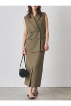 【ウィムガゼット/Whim Gazette】のダックタイトスカート 人気、トレンドファッション・服の通販 founy(ファニー) ファッション Fashion レディースファッション WOMEN スカート Skirt ロングスカート Long Skirt おすすめ Recommend スリット Slit セットアップ Set Up タイトスカート Tight Skirt フロント Front ロング Long ワーク Work ヴィンテージ Vintage エレガント 上品 Elegant NEW・新作・新着・新入荷 New Arrivals thumbnail カーキ|ID: prp329100004570066 ipo3291000000032334795
