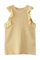 【ランバン オン ブルー/LANVIN en Bleu】のフリルノースリーブニット 人気、トレンドファッション・服の通販 founy(ファニー) ファッション Fashion レディースファッション WOMEN トップス・カットソー Tops/Tshirt ニット Knit Tops キャミソール / ノースリーブ No Sleeves プルオーバー Pullover インナー Inner コンパクト Compact ジャケット Jacket センター Center ノースリーブ No Sleeve フリル Frills NEW・新作・新着・新入荷 New Arrivals |ID:prp329100004570072