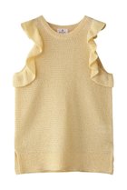 【ランバン オン ブルー/LANVIN en Bleu】のフリルノースリーブニット 人気、トレンドファッション・服の通販 founy(ファニー) ファッション Fashion レディースファッション WOMEN トップス・カットソー Tops/Tshirt ニット Knit Tops キャミソール / ノースリーブ No Sleeves プルオーバー Pullover インナー Inner コンパクト Compact ジャケット Jacket センター Center ノースリーブ No Sleeve フリル Frills NEW・新作・新着・新入荷 New Arrivals thumbnail イエロー|ID: prp329100004570072 ipo3291000000032334845