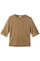 【ランバン オン ブルー/LANVIN en Bleu】のプリーツハーフスリーブニット 人気、トレンドファッション・服の通販 founy(ファニー) ファッション Fashion レディースファッション WOMEN トップス・カットソー Tops/Tshirt ニット Knit Tops プルオーバー Pullover バランス Balance プリーツ Pleats 今季 This Season NEW・新作・新着・新入荷 New Arrivals thumbnail ゴールド|ID: prp329100004570074 ipo3291000000032334859