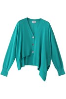 【ランバン オン ブルー/LANVIN en Bleu】のアシンメトリーヘムカーディガン 人気、トレンドファッション・服の通販 founy(ファニー) ファッション Fashion レディースファッション WOMEN トップス・カットソー Tops/Tshirt ニット Knit Tops カーディガン Cardigans カーディガン Cardigan トレンド Trend ボトム Bottom NEW・新作・新着・新入荷 New Arrivals |ID:prp329100004570076