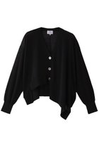 【ランバン オン ブルー/LANVIN en Bleu】のアシンメトリーヘムカーディガン 人気、トレンドファッション・服の通販 founy(ファニー) ファッション Fashion レディースファッション WOMEN トップス・カットソー Tops/Tshirt ニット Knit Tops カーディガン Cardigans カーディガン Cardigan トレンド Trend ボトム Bottom NEW・新作・新着・新入荷 New Arrivals thumbnail ブラック|ID: prp329100004570076 ipo3291000000032334873
