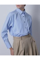【ヒューエルミュージアム/hueLe Museum】の【hLM】TCタイプライターブラウス 人気、トレンドファッション・服の通販 founy(ファニー) ファッション Fashion レディースファッション WOMEN トップス・カットソー Tops/Tshirt シャツ/ブラウス Shirts/Blouses カフス Cuffs ジャケット Jacket スリーブ Sleeve タイプライター Typewriter フィット Fit ベーシック Basic ミドル Middle ロング Long thumbnail ブルー|ID: prp329100004570081 ipo3291000000032334912