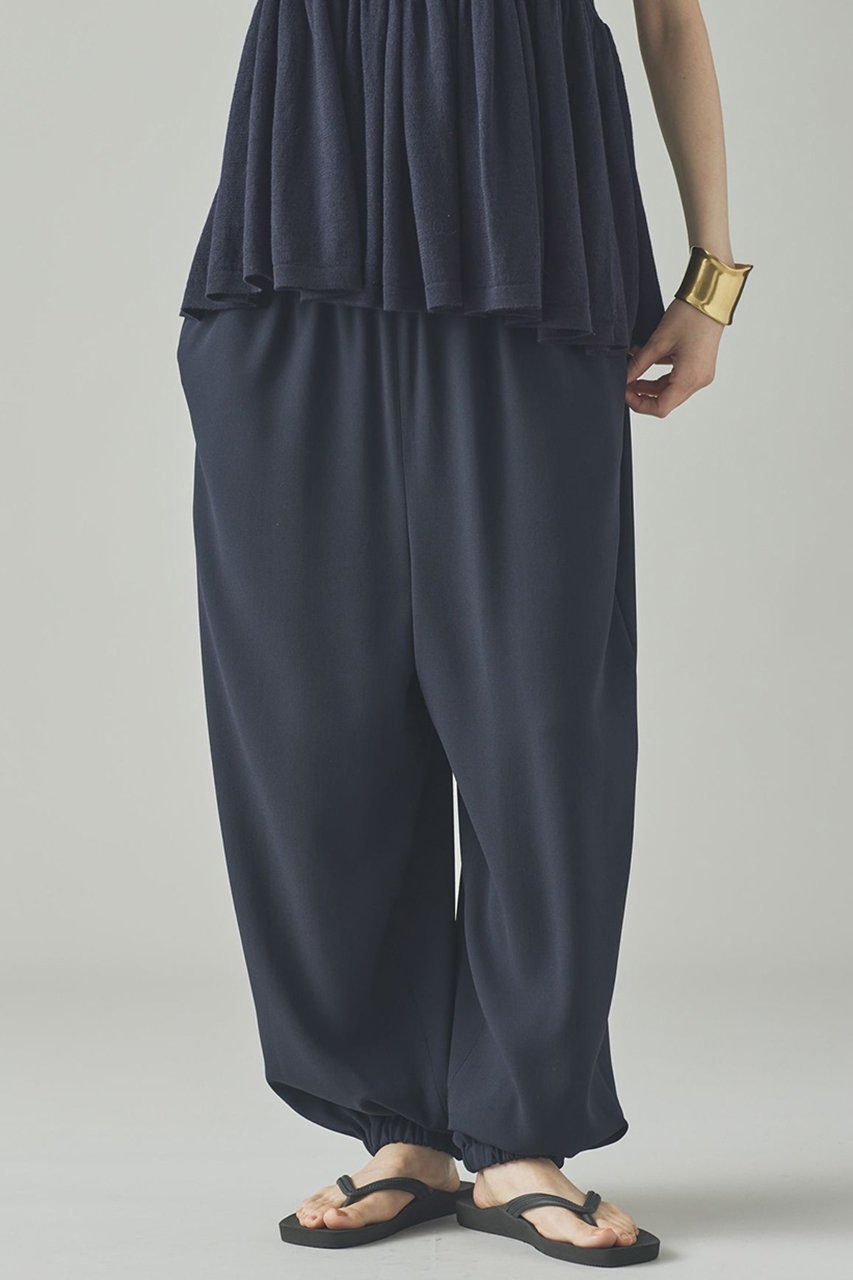 【カレンソロジー/Curensology】のジョーゼットパンツ 人気、トレンドファッション・服の通販 founy(ファニー) 　ファッション　Fashion　レディースファッション　WOMEN　パンツ　Pants　サテン　Satin　ジョーゼット　Georgette　ストレッチ　Stretch　ドレープ　Drape　リラックス　Relax　NEW・新作・新着・新入荷　New Arrivals　日本製　Made In Japan　other-2|ID: prp329100004570085 ipo3291000000032334936