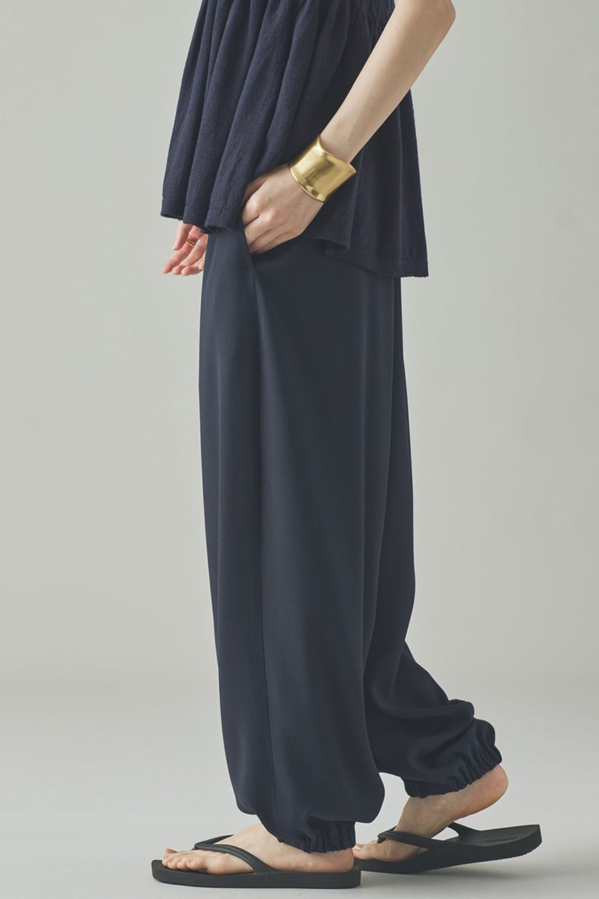 【カレンソロジー/Curensology】のジョーゼットパンツ 人気、トレンドファッション・服の通販 founy(ファニー) 　ファッション　Fashion　レディースファッション　WOMEN　パンツ　Pants　サテン　Satin　ジョーゼット　Georgette　ストレッチ　Stretch　ドレープ　Drape　リラックス　Relax　NEW・新作・新着・新入荷　New Arrivals　日本製　Made In Japan　other-3|ID: prp329100004570085 ipo3291000000032334937